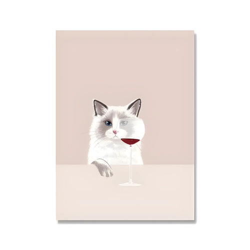 Modern simplicity canvas wall painting with white edge framing measuring 40x60cm