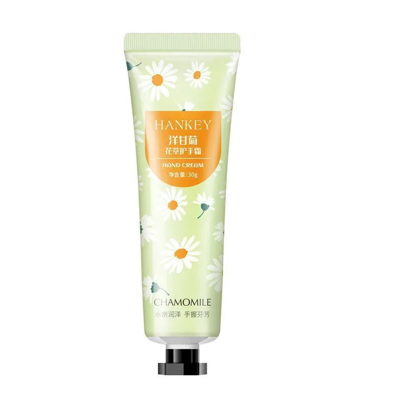 30g tube of fruit scented hand cream for moisturising dry skin.