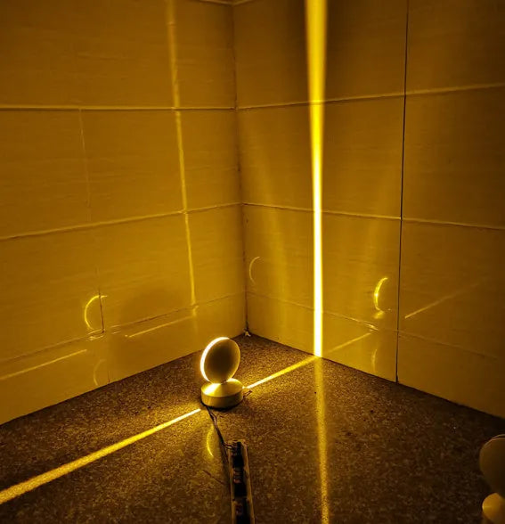 Modern aluminium bar-style LED wall spotlight lamp for corridors and commercial spaces