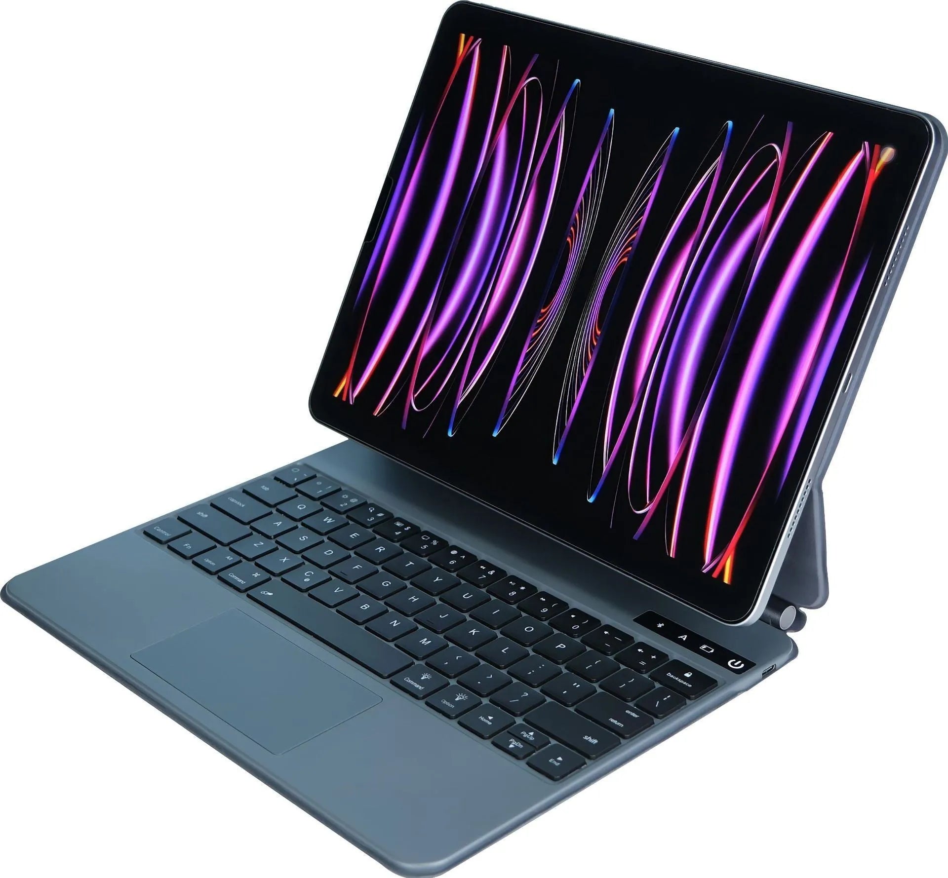 iPad Pro wireless Bluetooth keyboard with magnetic suction protective cover in multiple colours