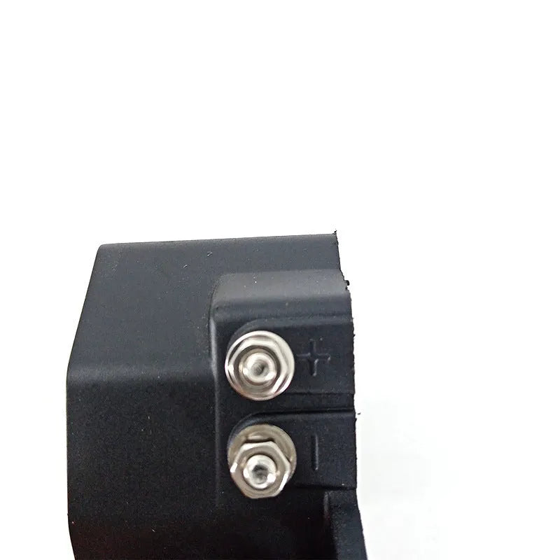 Black GQ-208A reversing horn for 12-80V vehicle systems with 105dB sound output