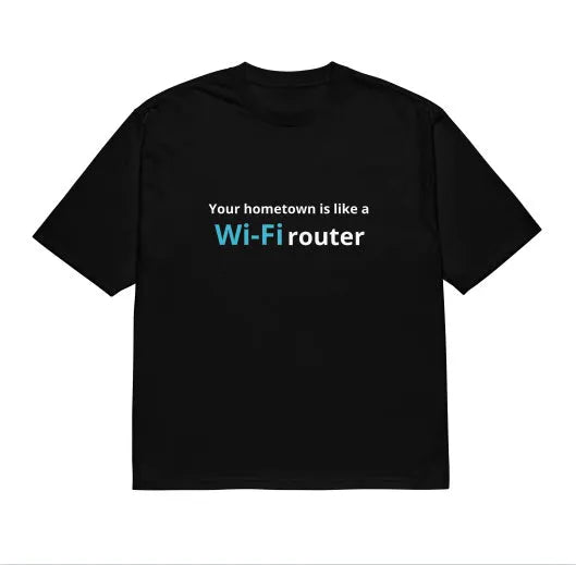 Black men's t-shirt with 3D printed cartoon design, loose fit, short sleeves, round neck