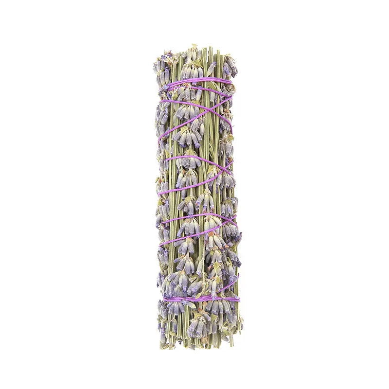 Natural dried flower lavender aromatherapy stick measuring 4 inches for air freshening