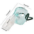 Soft rubber mask aid for securing A-type face masks comfortably behind the ears.