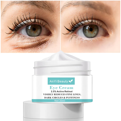30ml beauty eye cream container with cream formulation for targeted eye area application
