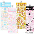 PVC waterproof cartoon-style decorative sticker for notebooks and agendas.