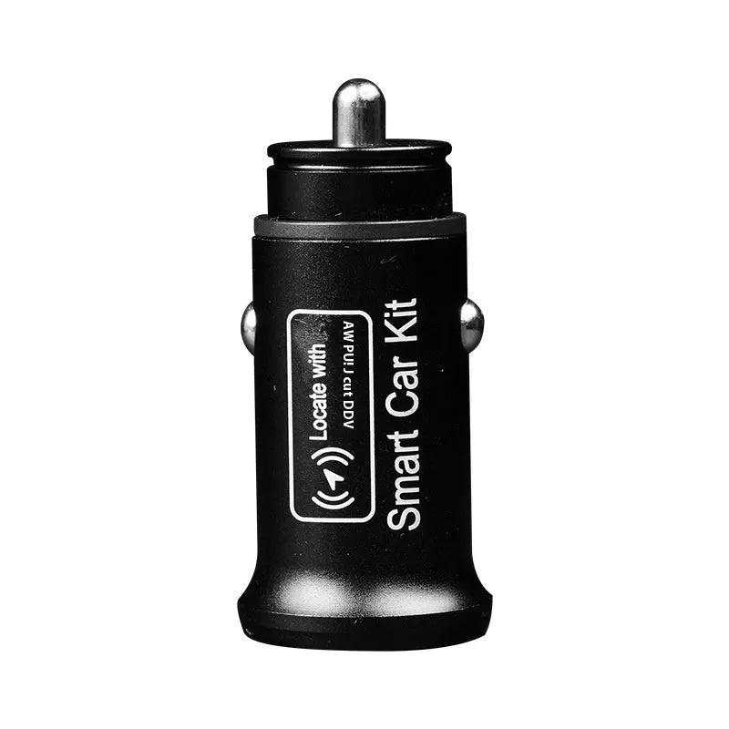 Black car charger GPS locator device with ABS housing for vehicle tracking