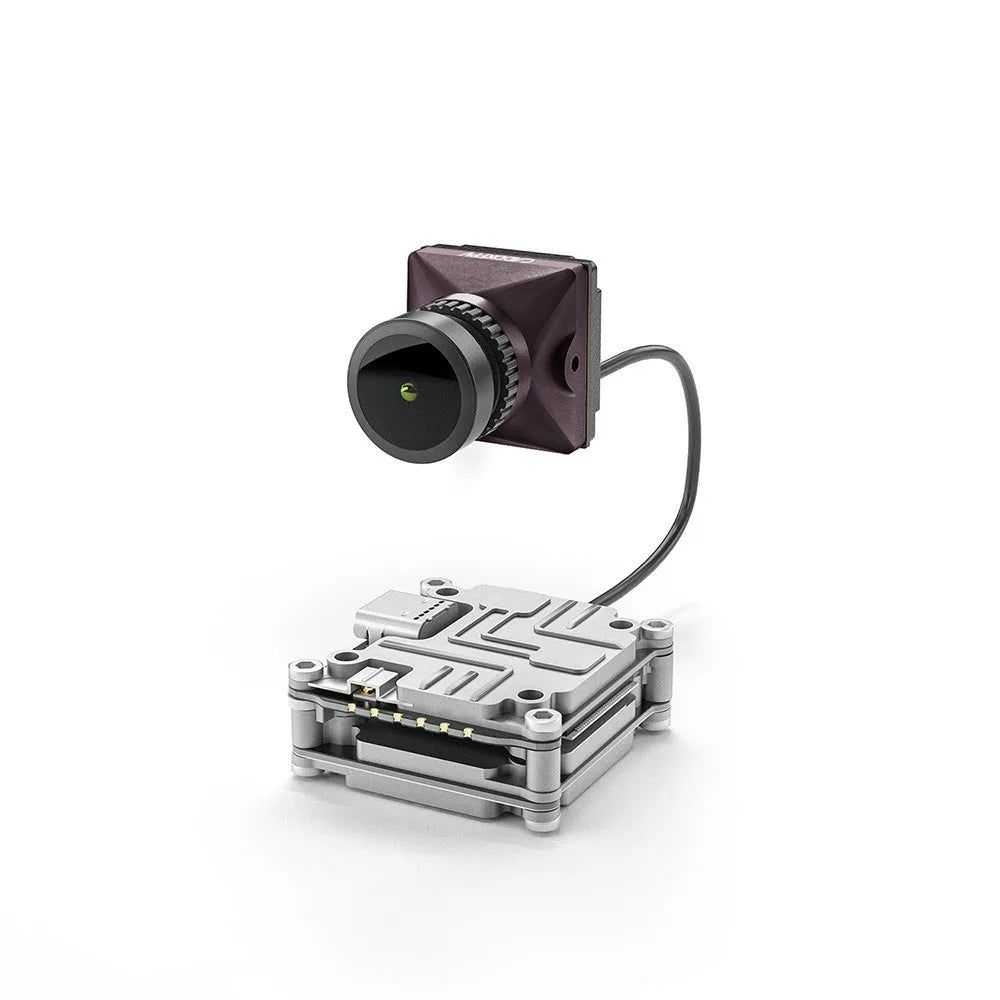 Caddx ADAPTS DJI FPV digital image transmission machine with silver housing