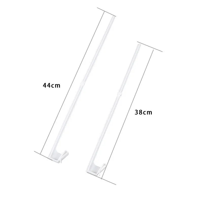 10 white PP plastic car window flag bracket clips for mounting flagpoles on vehicle windows