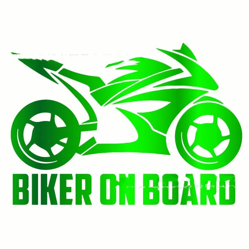 PET reflective safety sticker for motorcycles and cars in various colours and sizes