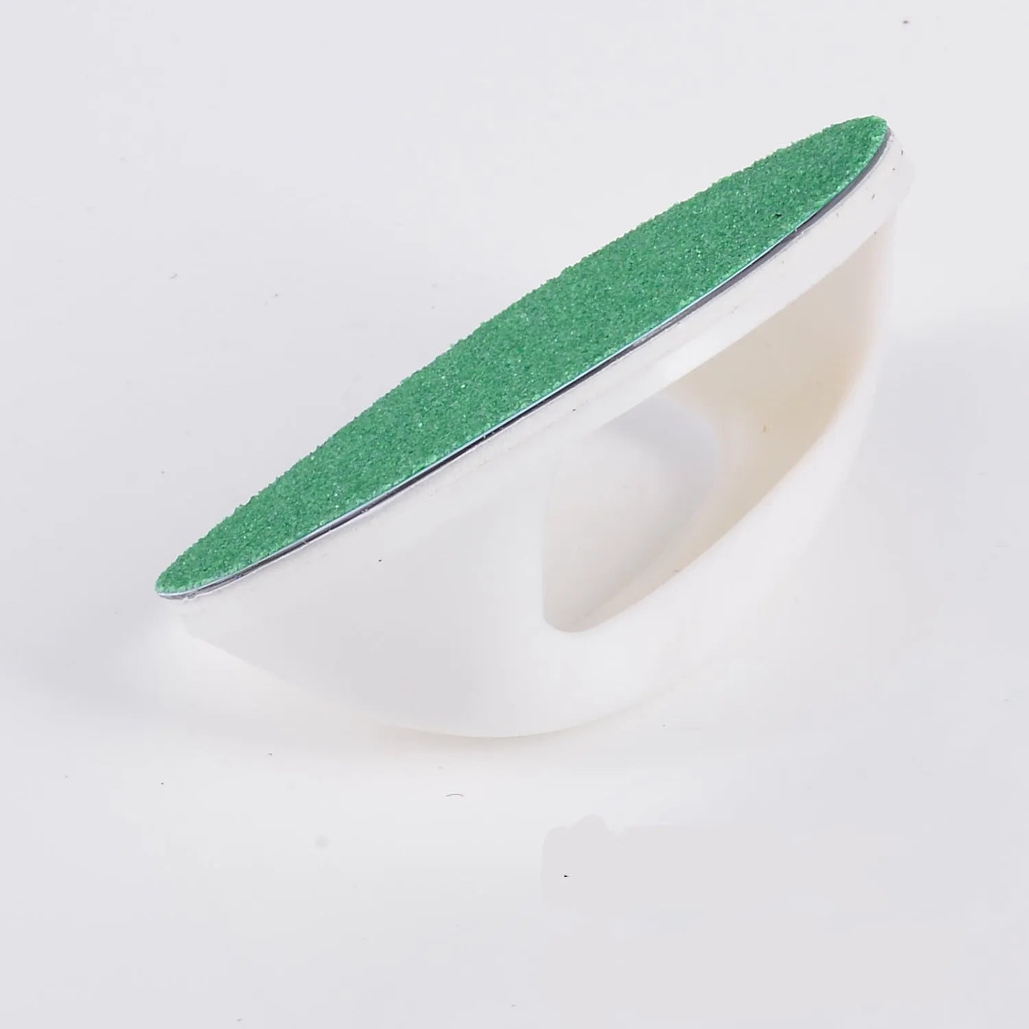 Upgraded dog nail file scratch board with ergonomic handle in one of four colours: black, blue, green, or yellow.