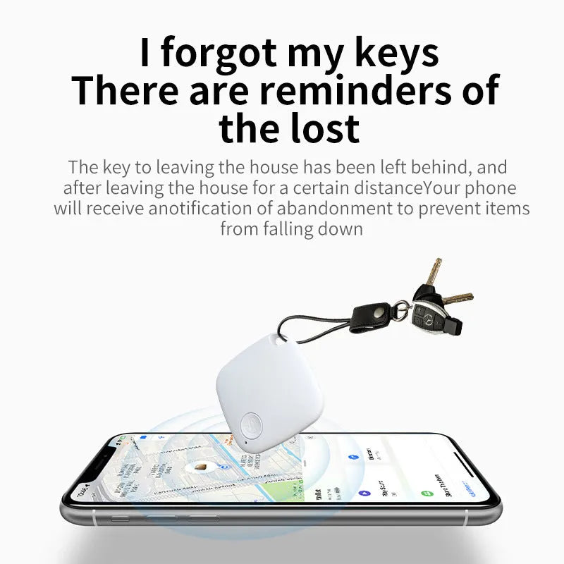 Diamond Global Bluetooth anti-lost alarm locator device in black, blue, green, pink, or white.