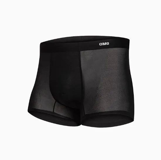 Men's large size seamless antibacterial fitness shorts in four colour options