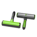 Automatic pet hair lint roller for sofa cleaning in green, blue or grey white colours