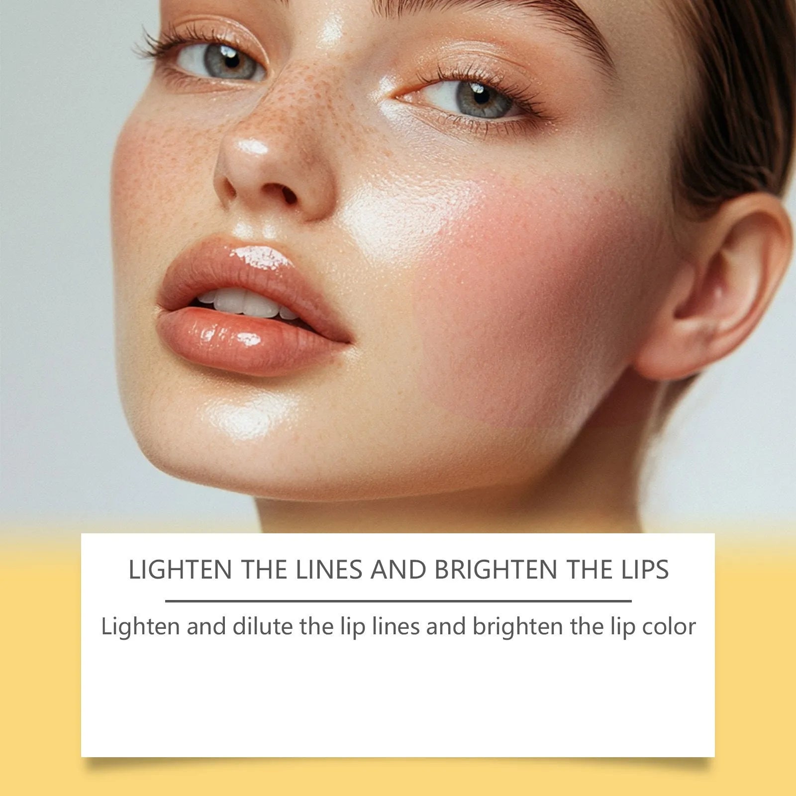 Gold foil nourishing lipstick stick with 3.5g net content in protective tube packaging.