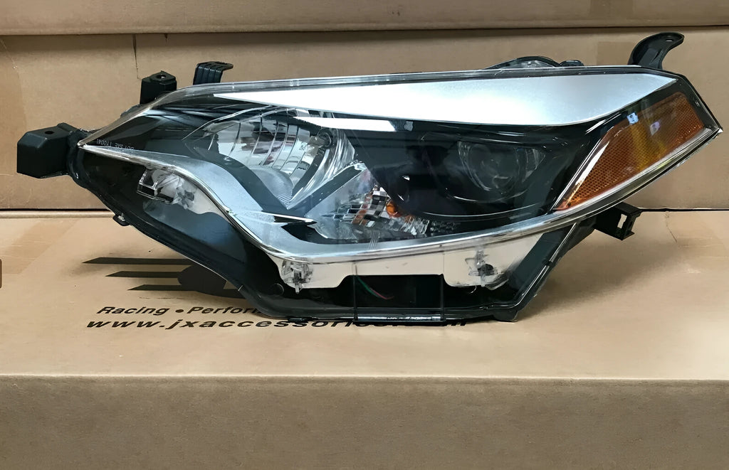 Halogen headlight assembly for Toyota Corolla passenger side 2014-2015 models