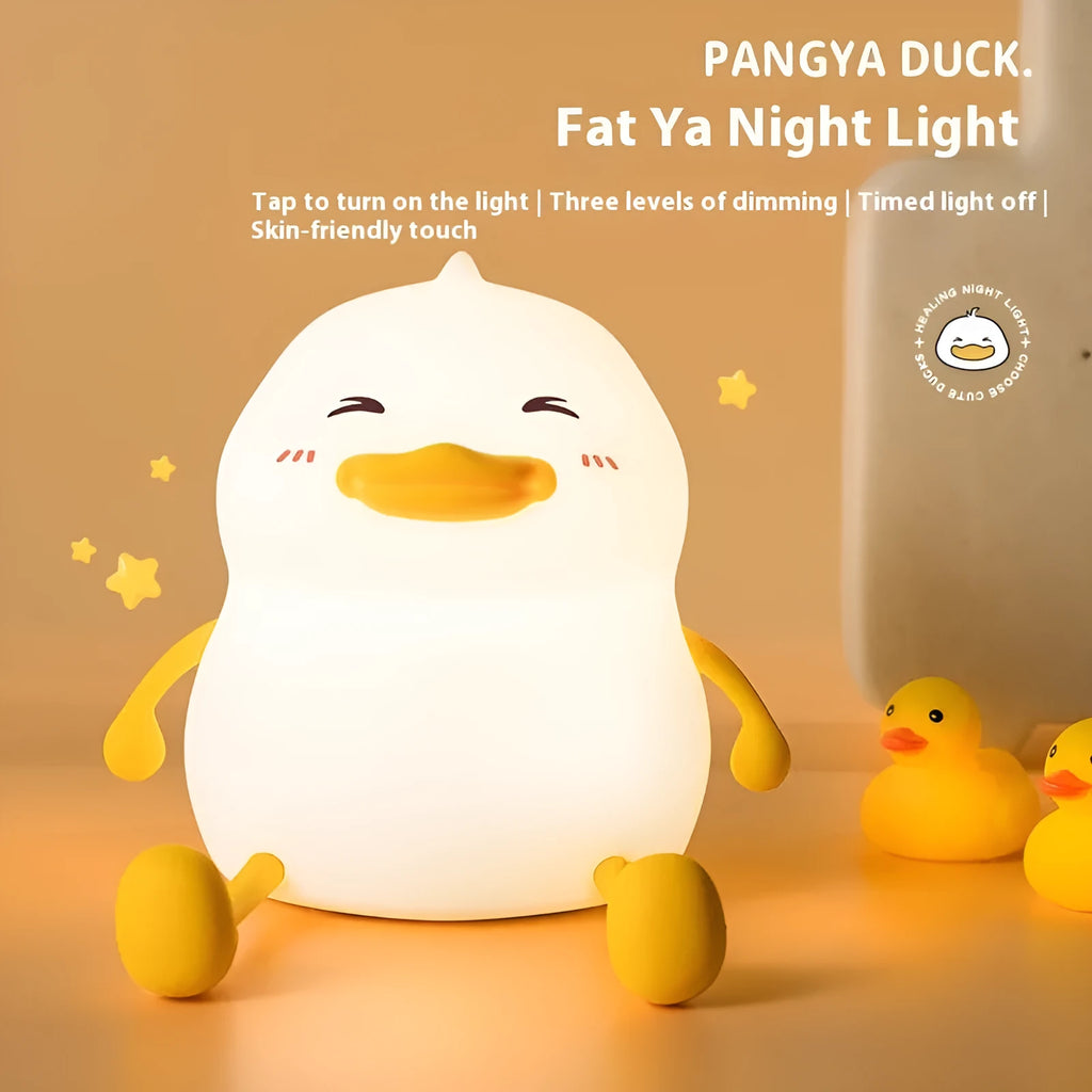 Chubby Night Light TW-L73 small silicone desk lamp with phone holder function