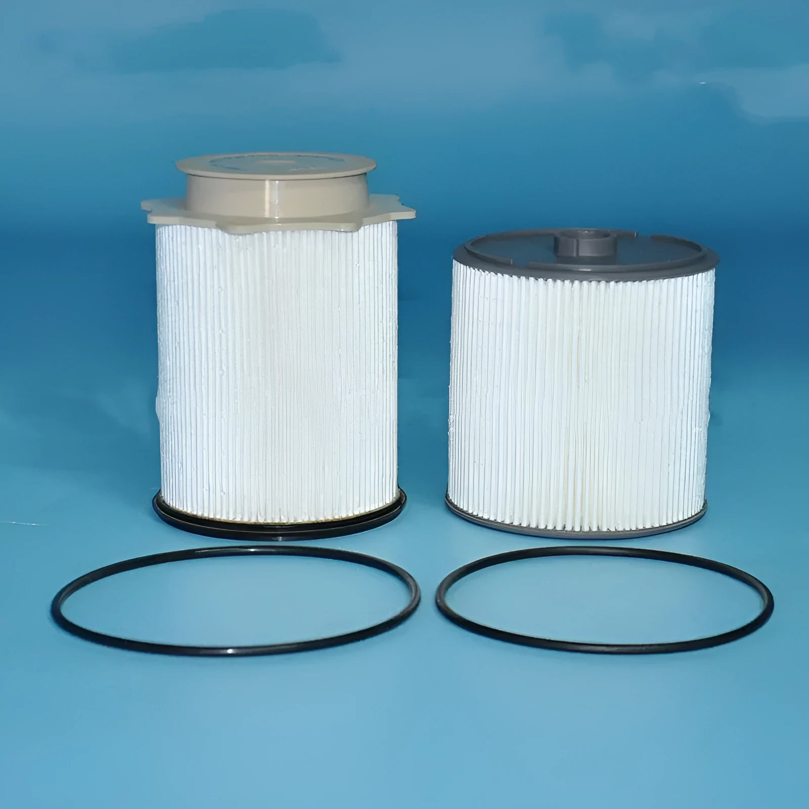 White RAM diesel fuel filter kit with oil-water separator for 1500-5500 trucks