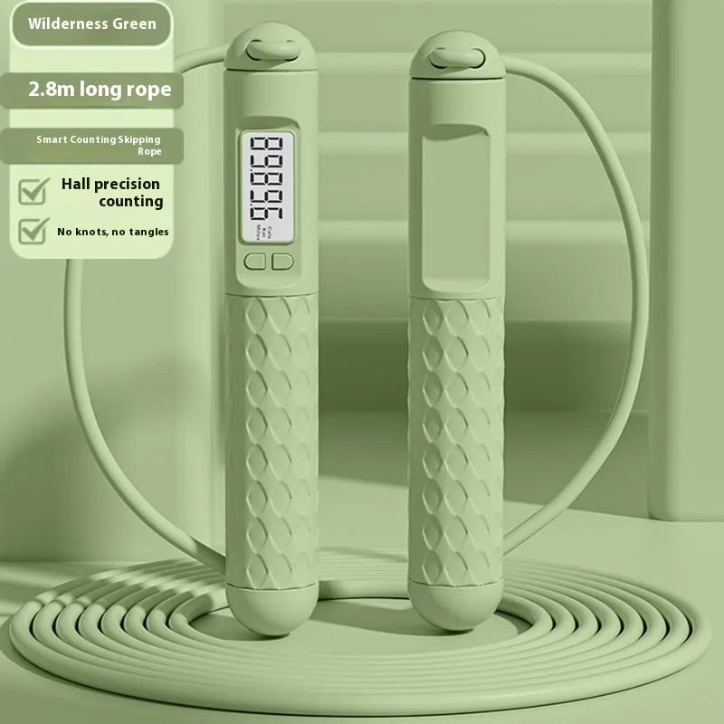 ABS fitness skipping rope with bearing mechanism in multiple colour and cord style options