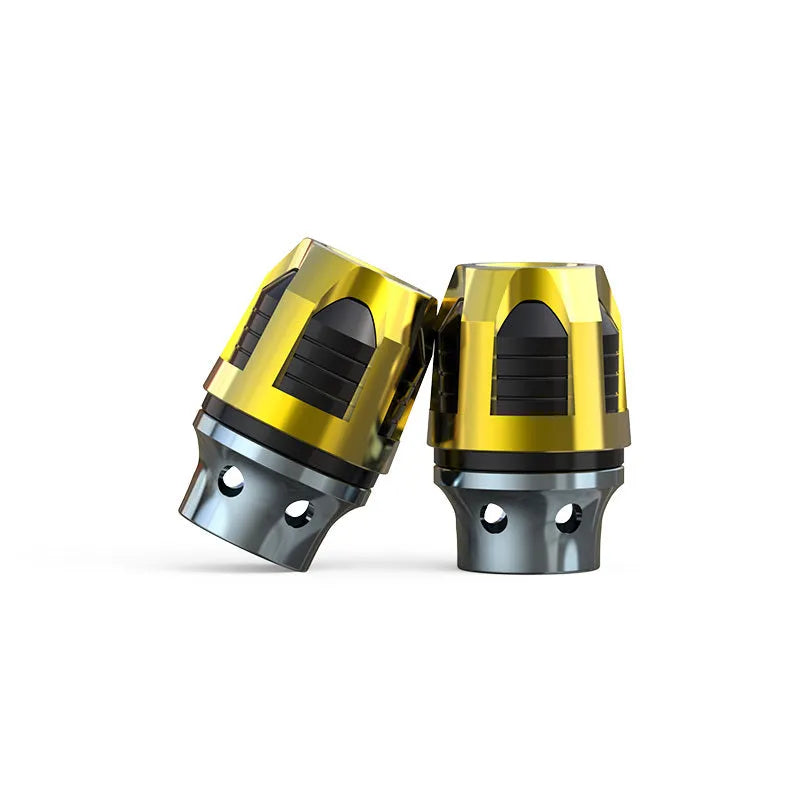 Aluminium alloy fork cup pair for electric car and motorcycle front axle in multiple colour options
