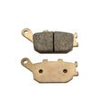 Rear motorcycle brake pads for Honda CBR954RR, sintered asbestos-free material