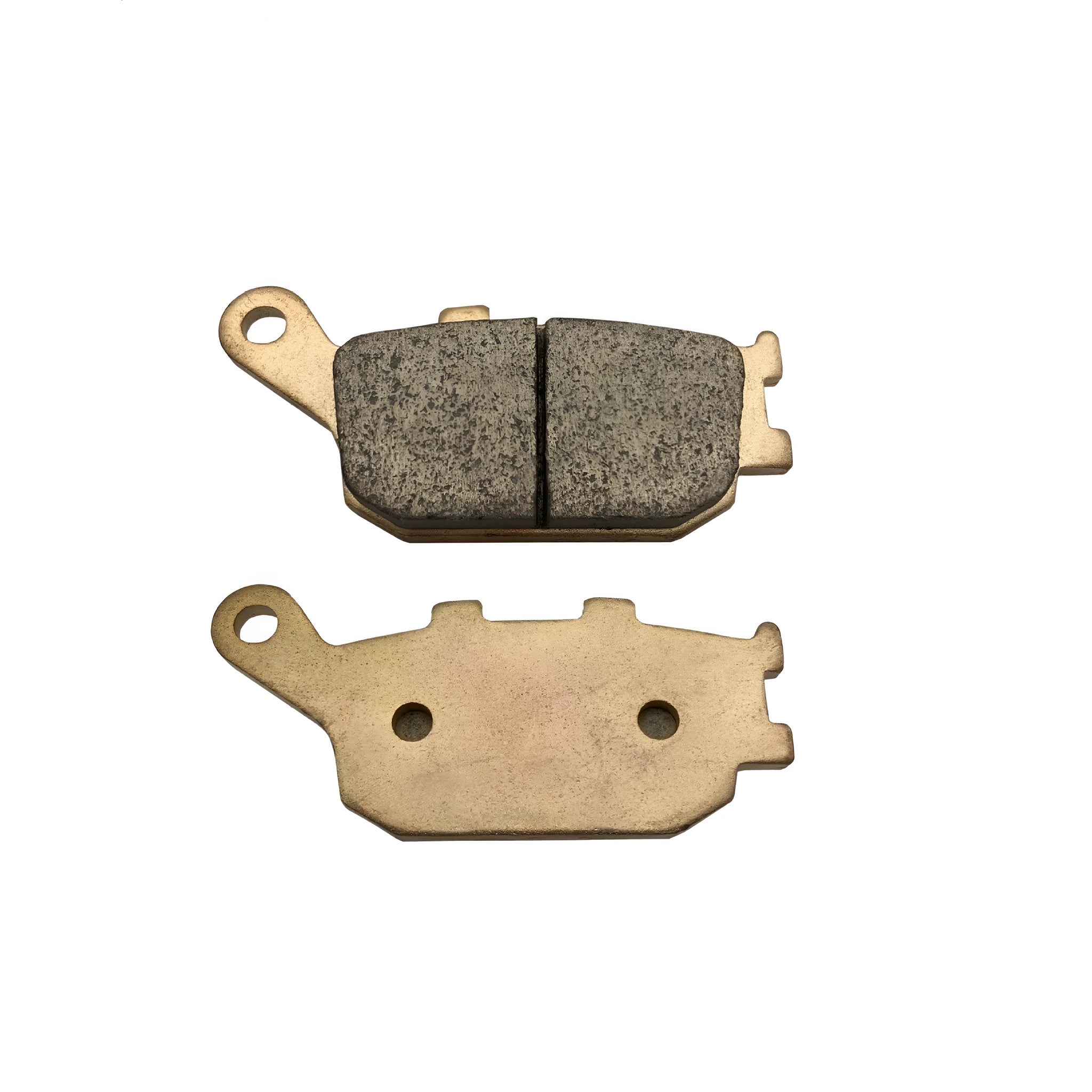 Rear motorcycle brake pads for Honda CBR954RR, sintered asbestos-free material