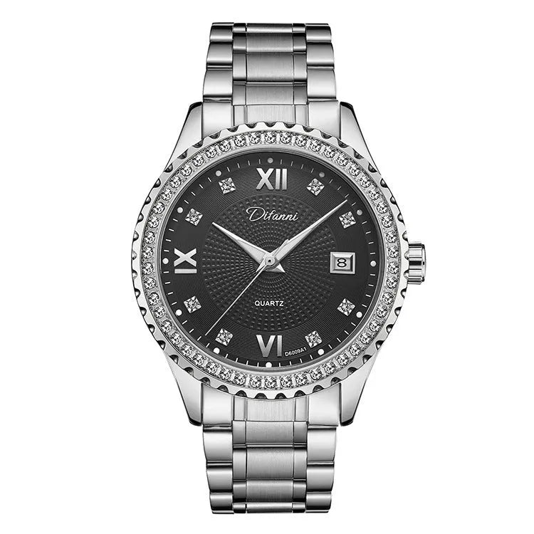 Fashionmonger men's waterproof automatic mechanical watch with luminous hands