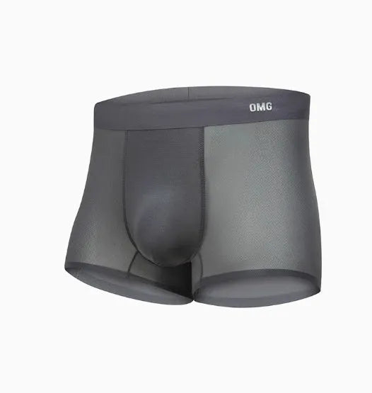 Men's large size seamless antibacterial fitness shorts in four colour options