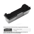 Tesla Model Y front seat lower storage box with silica gel pad and carry handle