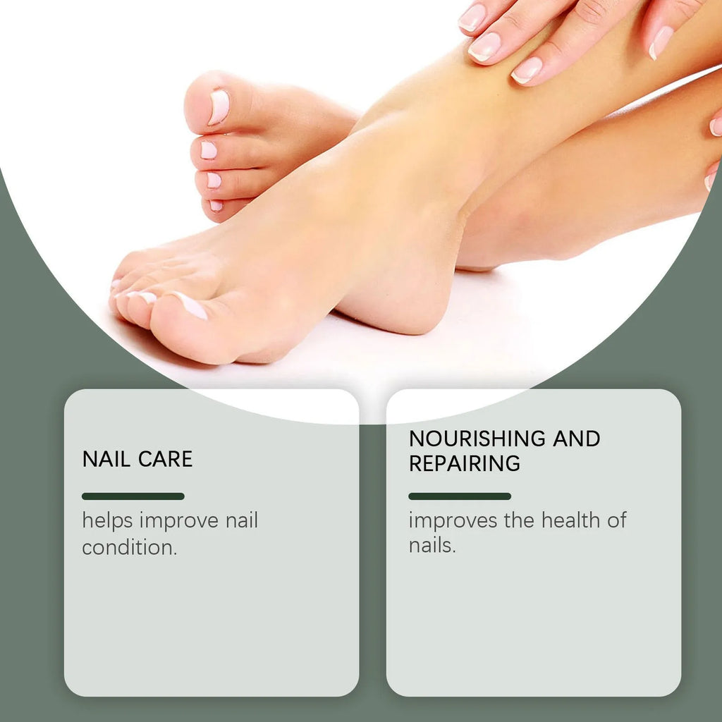 30ml bottle of nail care solution with mild brightening formula for daily nail improvement