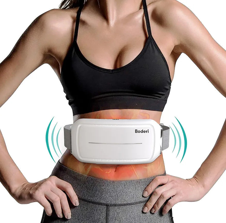 White Tummy Machine abdominal exercise device with adjustable resistance and foam-padded handlebar