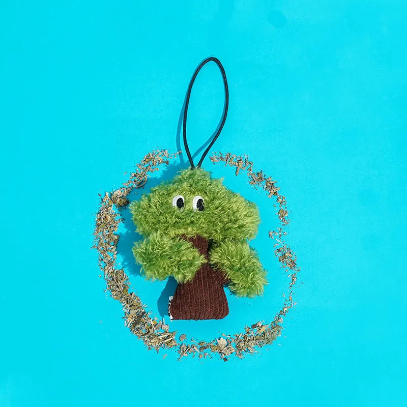ABS plastic cat tease stick toy with mint, shown in small, medium, and large sizes.