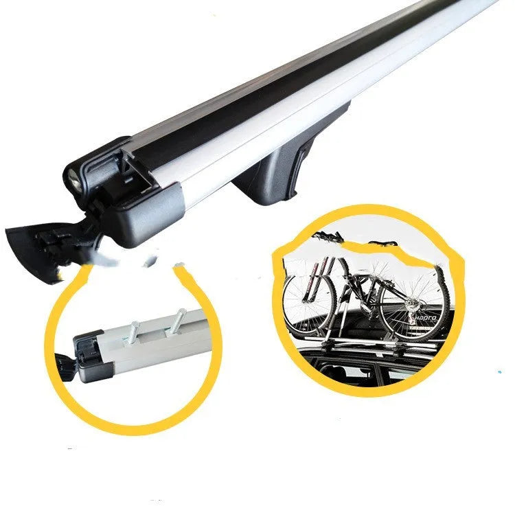 Alloy roof rack crossbars for General Motors SUV modification with adjustable 120-135cm length
