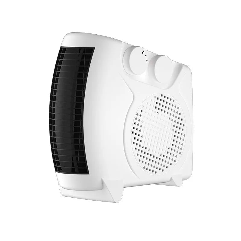 White desktop electric heater with compact design measuring 290mm × 2240mm × 160mm