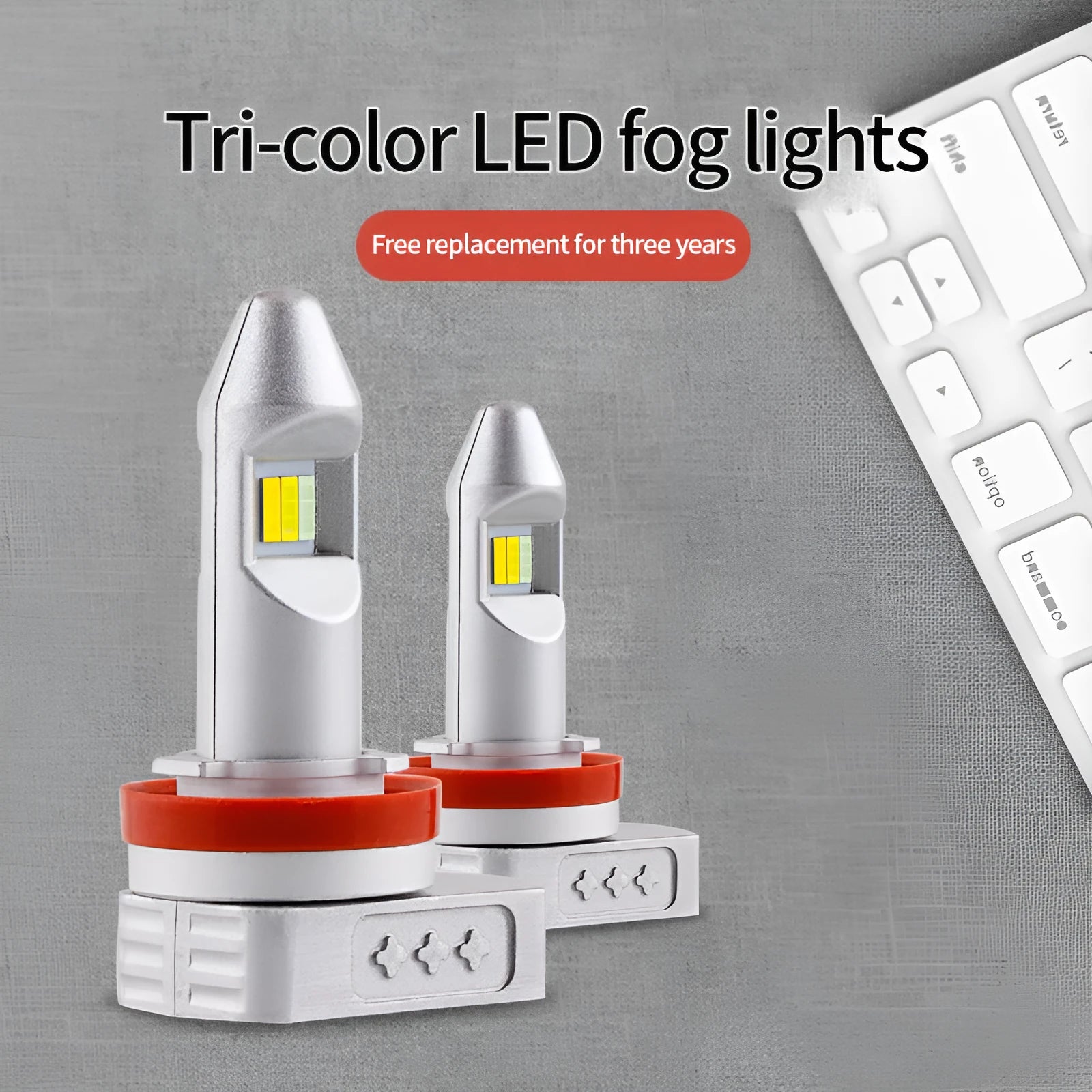 New Bright Super Stable universal LED fog lamp bulb with aluminium housing
