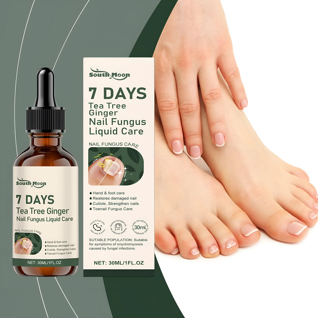 30ml bottle of nail care solution with mild brightening formula for daily nail improvement