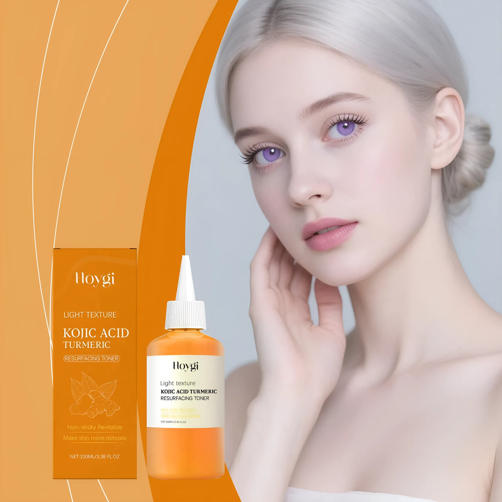 Turmeric moisturising water bottle with 100ml non-oily formula for facial skincare