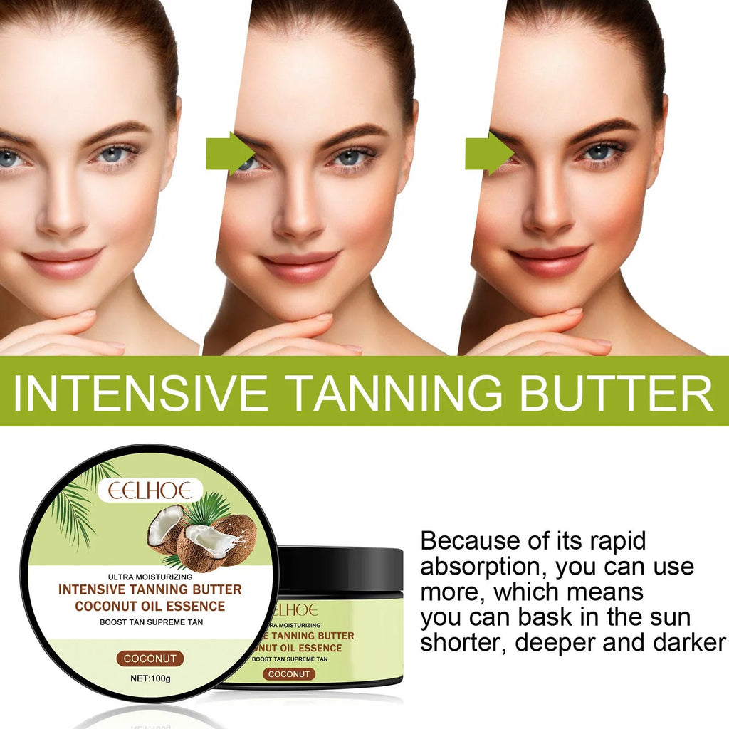 Coconut Help Black Frost outdoor blackening cream in 100g container with botanical oil formula