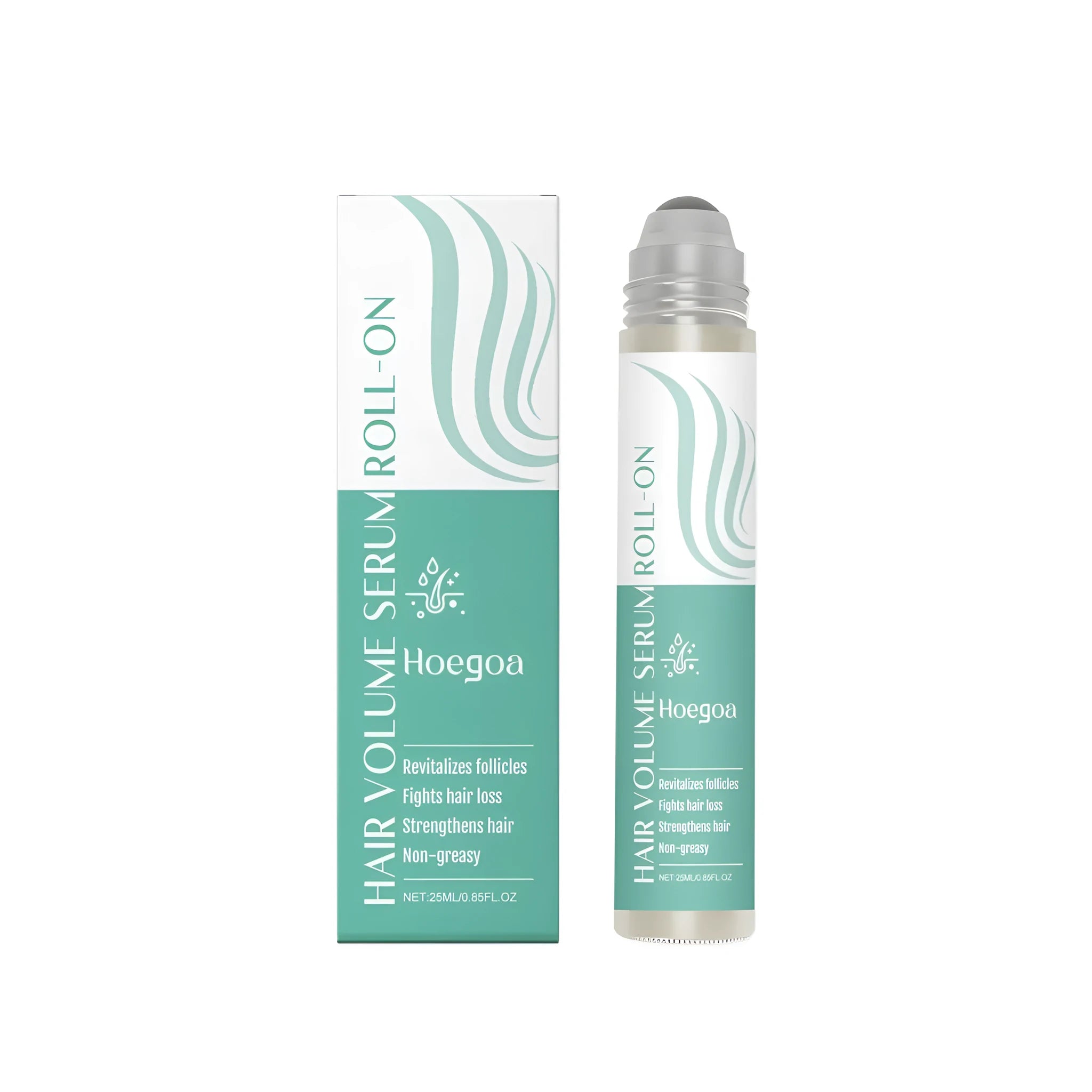 Single 25ml rosemary hair care ball for scalp treatment with sea salt and macadamia oil.