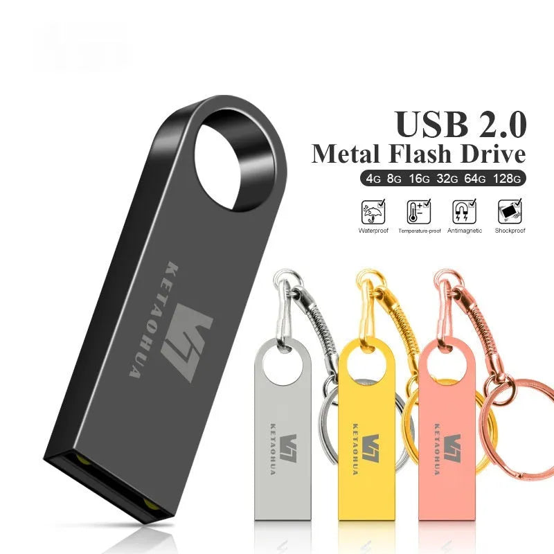 Silver metal car-shaped USB flash drive showing USB connector and compact size.