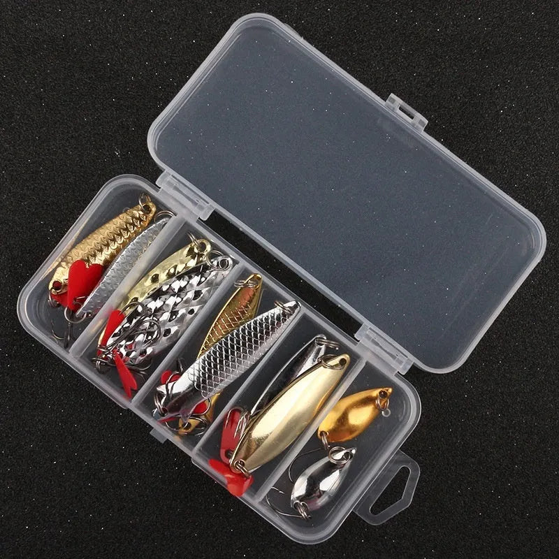 Metal pineapple sequin fishing lure dressings in gold and silver for iron jigs and false baits
