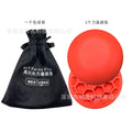 Orange golf strength training mat for centre of gravity practice with natural rubber base