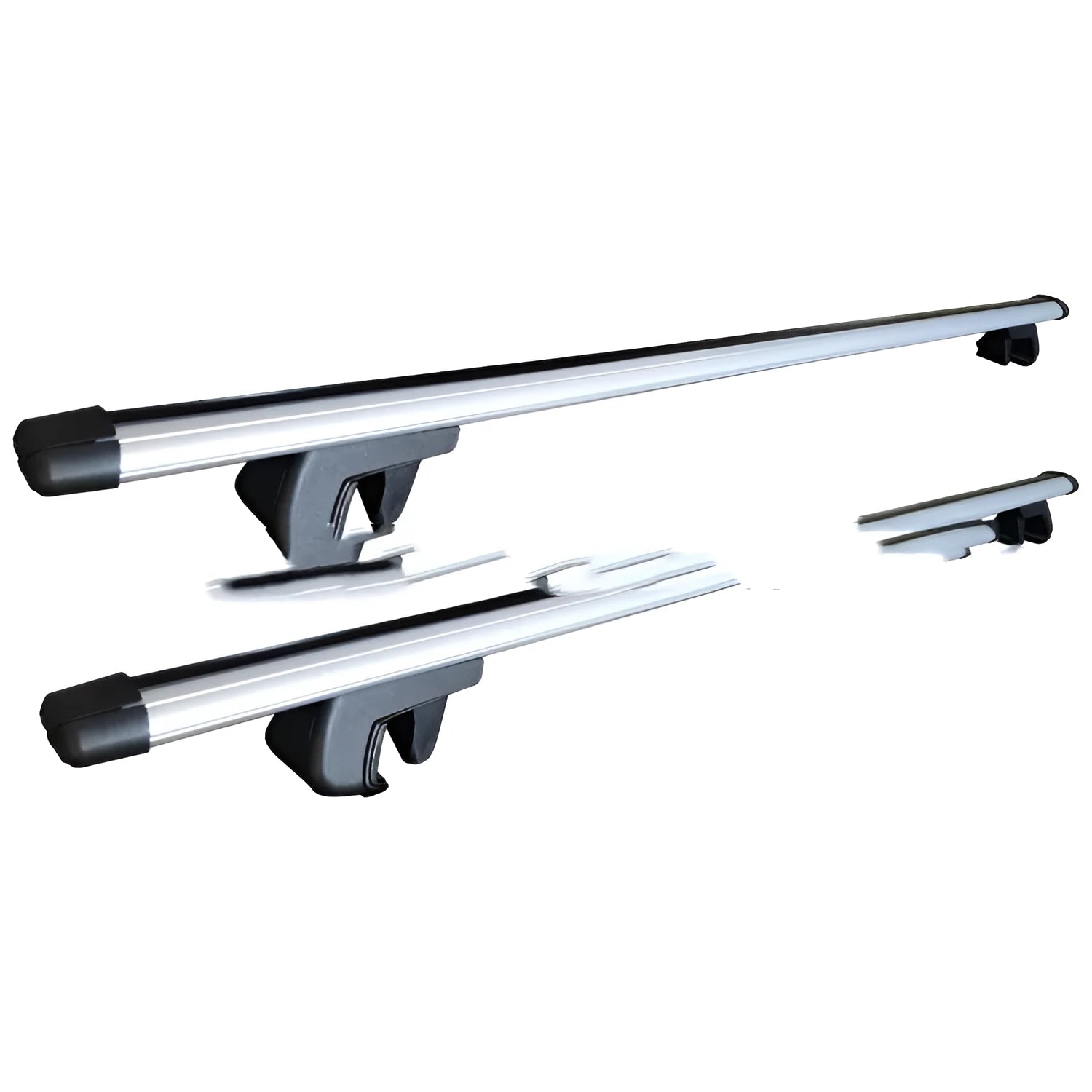 Alloy roof rack crossbars for General Motors SUV modification with adjustable 120-135cm length