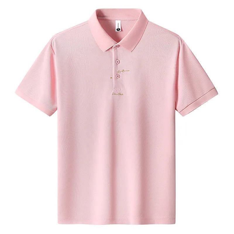 Men's casual loose fit cotton T-shirt with letter print design in multiple colour options