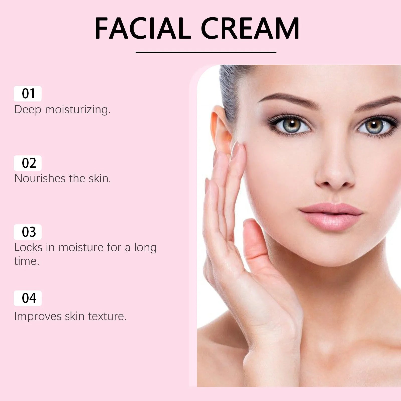 Sakura Butter face cream in a white 5.7cm cubic jar showing 100g net content label.