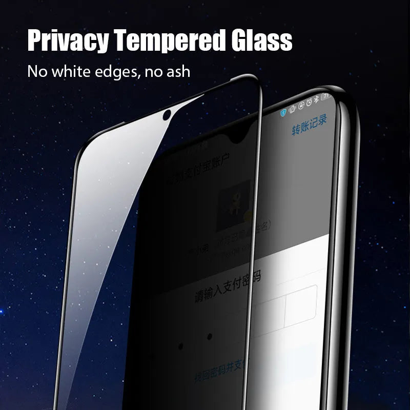 Xiaomi smartphone anti-spy privacy screen protector for Poco and Redmi Note models