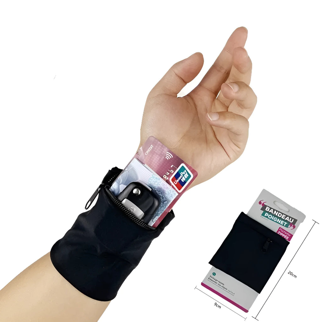 10x10.5cm wrist bag armband sleeve for mobile phone protection during camping and fitness activities
