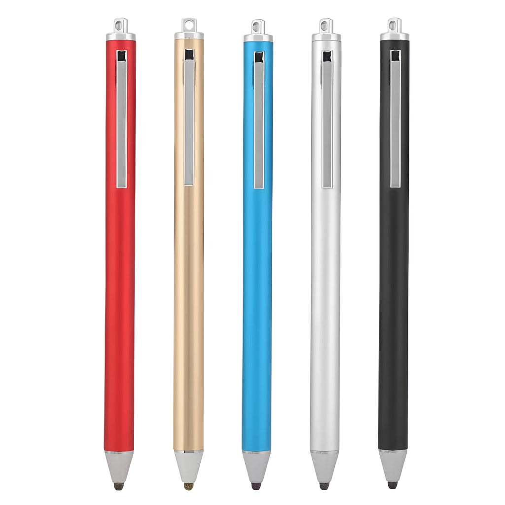Metal digital stylus with fine head for phone tablet computer touch screen drawing