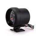 Blue laser automotive tachometer with digital display showing 0-8000 rpm range