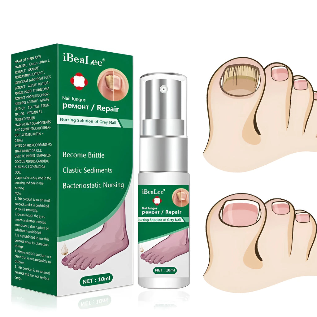 Jiagou 10ml Deck Liquid Antimicrobial Repair Dust bottle for toenail whitening and antibacterial treatment